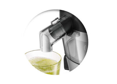 Juice directly into your glass