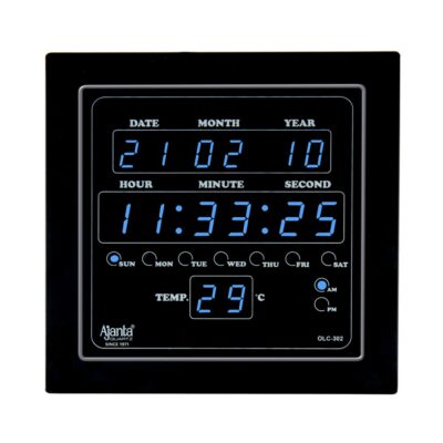OLC 302 BLUE DIGITAL CLOCK