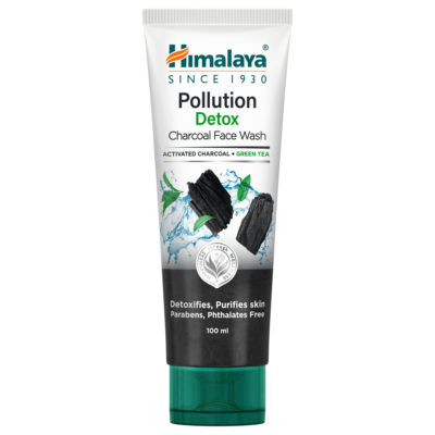 7211364 2 HimalayaPollutionDetoxCharcoalFaceWash100g FOP