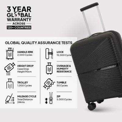 American Tourister Trolley ONYX BLACK