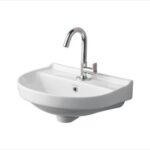 Volgo sanitaryware wall hung basin 8013 sober