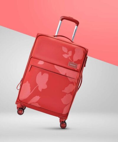American Tourister Soft Luggage Red