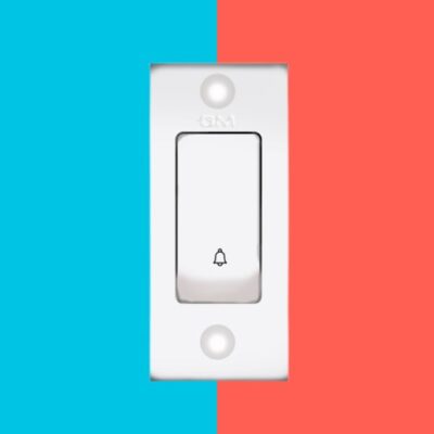 VEDA 10AX SWITCHES / INDICATOR Bell Push GM 8003