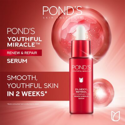 POND'S Youthful Miracle Hexyl Retinol Complex, Renew & Repair Serum 14ml