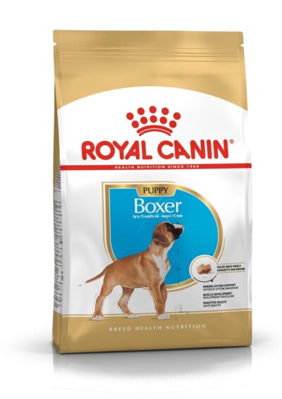 Royal Canin Boxer Puppy Food, 3 Kg, Dry Food, Supports healthy Immune System and digestive health, Promotes Muscle Development