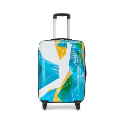 Safari LUMA 65 Cms Medium Check-in Trolley Bag Hard Case Polycarbonate 4 Wheels 360 Degree Wheeling System Luggage, Trolley Bags for Travel, Suitcase for Travel, Multicolour
