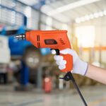 BLACK+DECKER BD65RD 400W 6.5mm Corded Variable Speed Reversible Rotary Drill for Home & DIY Use for Drilling Into Masonry & Wood, 1 Year Warranty, ORANGE & BLACK