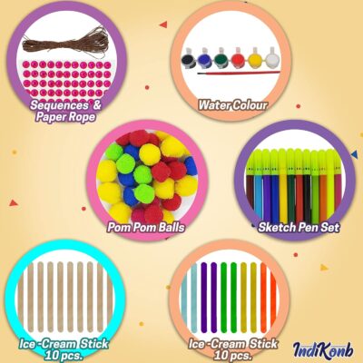 22 in 1 Art and Craft Kit for Girls and Boys with Crafts Supplies Set All Craft Materials Items for Kids DIY for All Ages 8-10, Age 9-12, Age 12-16 Old - Art Kit # 2, Multicolour