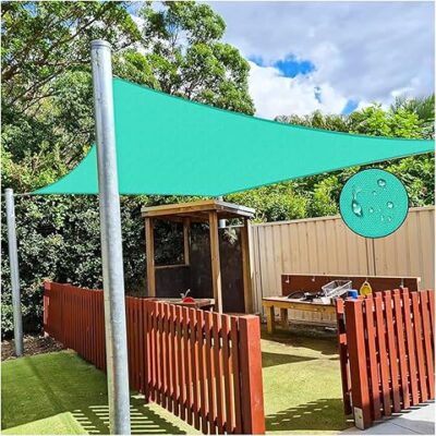 Uv Stabilized Agro Green House Net Garden Shade 75%,3M X 5M (10Ft X 16 Ft) - Green