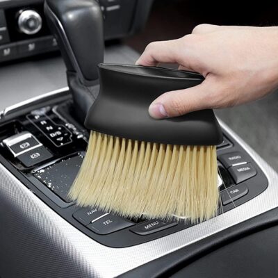6 PCS - 3in1 Vacuum Microfiber Car Duster Kit|Interior & Exterior Cleaning Detailing Tool|Scratch & Lint Free, Pollen Removing|Car Extendable Long Car Duster (6 PC Car)