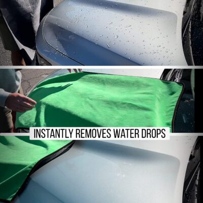 Heavy Microfiber Cloth for Car Cleaning and Detailing, Double Sided, Microfiber Towel for Car & Bike,Super Soft Car Wash Cloth, 600 GSM (Size 40cm x 40cm) Pack of 6, Color: Mix