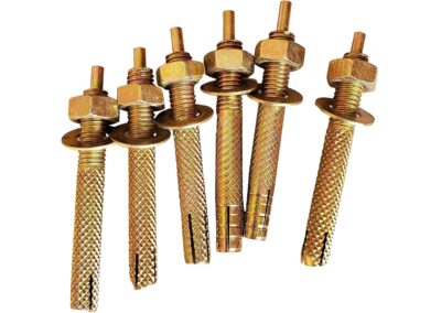 Pure Source India Pin Type Anchor Fasteners (10mm x 75mm) – 18pcs Zinc Plated Heavy Duty Bolts with Washers