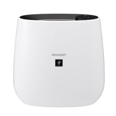 Sharp Air Purifier for Home & Office with Plasmacluster (Removes Bacteria, Virus, Mold, VOCs I JAPAN TECHNOLOGY I Traps 99.97% Pollutants I HEPA, Carbon & Pre Filter I 250 sq.ft. (White)