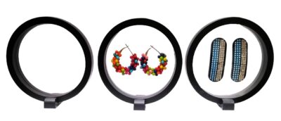 3PCS 3D Floating Frame Display Holder Stands – Transparent PE Film Jewelry & Coin Storage Box (9.5x9.5x2 cm)