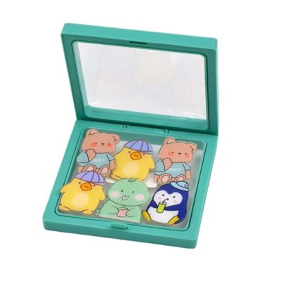 G.FIDEL 3D Floating Frame Display Box Pack of 2 – Clear Jewelry & Coin Holder (Random Colour)