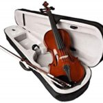 Salable Indian Maple Wood Handmade Violin 4/4 Vivaldi Acoustic Violin Full Size with Bow, Rosin, Carrying Hard Case, Instrument for Beginners, Boys, Girls, Children, Kids with Hard Case Bow and Rosin
