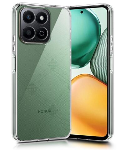 WOW IMAGINE Transparent Shockproof TPU Case for Honor X7C 5G