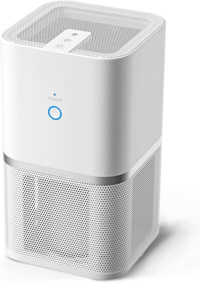 STAR WORK Air Purifier for Bedroom, Living Room & Office – Ultra-Quiet Air Cleaner with Multi-Layer Filtration, Activated Carbon, Molecular Sieve & Ionizer – Removes Dust, Allergens, Smoke & Odors.