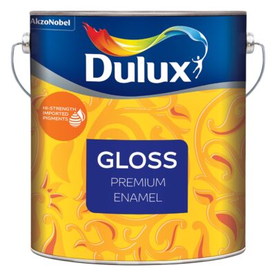Dulux Gloss Premium Enamel Paint – Phiroza Blue, 1 L | High-Shine Enamel for Wood, Metal & Aluminium | Long-Lasting Glossy Finish