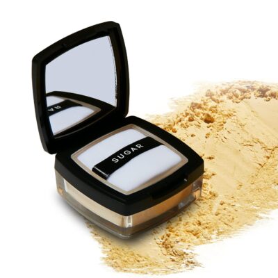 SUGAR All Set to Go Banana Loose Powder | Matte & Long-lasting Coverage | Blurs Pores & Fine Lines | 7gm
