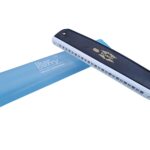 Blueberry H-2403 Professional 24-Hole 48-Tone Key C Mouth Organ Harmonica Scale Changer with Case (Black)