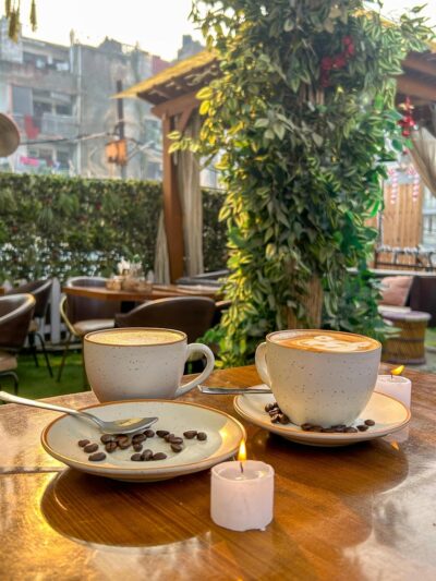 'Classic White' Ceramic Cup and Saucer Set of 6 (250 ml) | Ceramic Tea & Coffee Cups with Saucers for Home, Office & Gifting | Microwave & Dishwasher Safe Ceramic Cup for Tea, Chai & Coffee