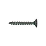 Drywall Screws (19mm / 0.75 Inch, 100 Pcs) – Fine Thread, Flat Head, Black Phosphate Coated