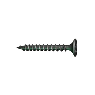 Drywall Screws (19mm / 0.75 Inch, 100 Pcs) – Fine Thread, Flat Head, Black Phosphate Coated