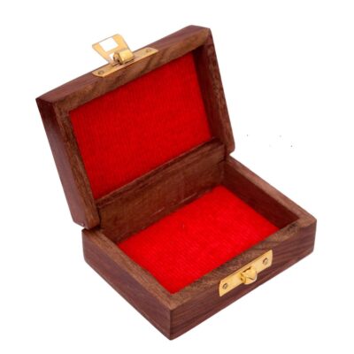 Siridecore Wooden Basket Hamper For Gift Decoration Empty Decorations Pine Wood Gifting | Fancy Handmade Ideal (Square Basket) Box 10X10X2 Inch Pack Of 1 Full Decorated)