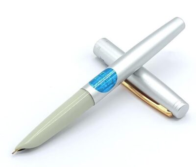 Hero 343 Original Fountain Pen Pack of 2 (White) | Premium Ink Pens with Smooth Iridium Nib | Elegant Writing Set for Students, Office, Calligraphy & Gifting