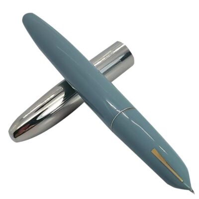 Hero Pen Original 565 Pen | Aerometric Arrow Mark | Ink Pen Fountain Pen, Stainless Steel Cap Fine Nib Military Grey Color Pen for Student and Office use - Pack of 1