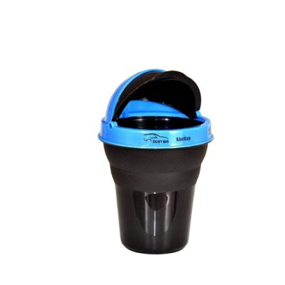 PallRin Car Mini Dustbin Can Holder, Multiple Use as Car Interior Accessories Organizers to Use as Ash Can Garbage Pail and fits Any Cup Holder or car Door Center Console, 1 Piece