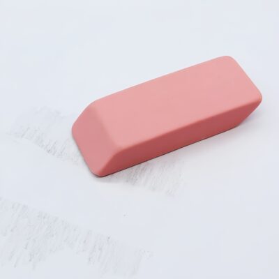 Erasers Pink Pencil Erasers for Drawing Office Art Erasers Artist Resistant Large Clean Pencil Back to School Customize Logo ECO