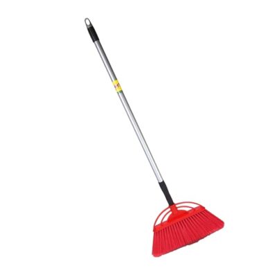 HIC HAMARA INDIA CLEAN Plastic Floor/Ceiling Brush With Long And Soft Bristles To Collect Minute Dust Particle,Remove Jala/Cobwebs With Extendable Rod To Adjust To Your Height(Multicolour)(Pack Of 3)