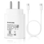 Samsung 25W Type-C PD Superfast Charging Adapter Compatible with 1M C-Type Cable for Galaxy A55|A16|A36|A56|A06|M07|M17|M36|M35|M16|M06|M07|M17|M05|M56|F36|F06|F05|F56|F16, 25watt USB C Fast Charger
