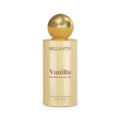 BELLAVITA Gourmet Collection Vanilla | Long Lasting Perfume for Man and Woman | EDP 100ml | Musk, Fruity Premium Unisex Fragrance for Men and Women