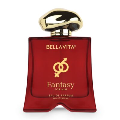 BELLAVITA Mood Collection Fantasy | Long Lasting Eau De Parfum 100ml Perfume for Man | with Apple, Cinnamon, Musk and Vanilla |Fruity & Spicy Premium Fragrance for Men