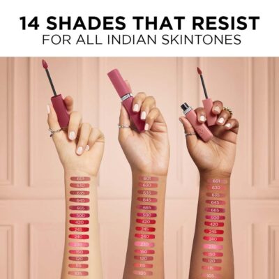 L’Oreal Paris Infallible Matte Resistance Liquid Lipstick- 635 Worth It Medium, 5ml