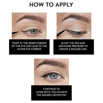 SUGAR Cosmetics Arrested For Overstay 100% Waterproof Eyeliner | Matte Finish - 01 I'll Be Black (Black Eyeliner)