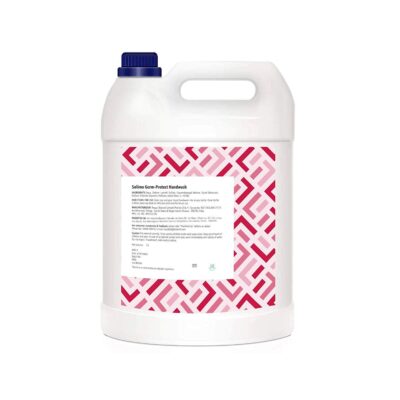 Solimo Handwash Liquid Refill Can, Refreshing Rose - 5 Litre | Antibacterial germ-protect | Advanced Disinfection Formula| pH Balanced