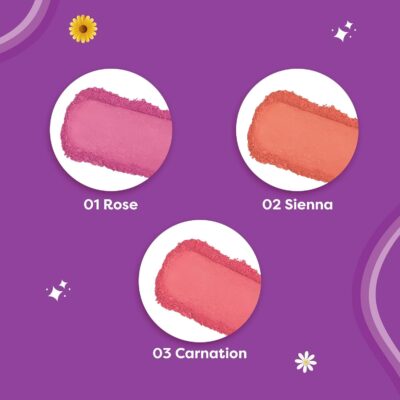 SUGAR POP Ultra HD Blush 01 Rose - 10 gms - Richly Pigmented | Ultra Matte | Blendable | Suits all skin tones