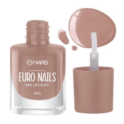 MARS EURO Nail Lacquer | Glossy Gel Finish | Rich Pigmentation | Chip Free | Quick Drying Formula | Long Lasting Nail Polish for Women | (6.0 ml) (Shade-07)