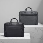 Red Lemon Bange Men's Professional Briefcase Office Messenger Bag fits up to 15.6" Laptop/MacBook with Handles & Detachable Shoulder Strap, Spacious Pockets, Waterproof & wrinkle-free (Black)