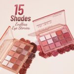 Swiss Beauty Awaken Eyeshadow Palette | Matte + Shimmer Finish | Long-Lasting | Blendable | Shade- 1. Brewed Morning, 11g