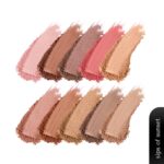 BELLAVITA Intense Drama Eyeshadow Palette | 10 Blendable Shades | Matte, Shimmer & Satin Finishes | Long-Wear, Crease-Proof, Smudge-Resistant | Lightweight & Buildable | Sips of Sunset | 10g