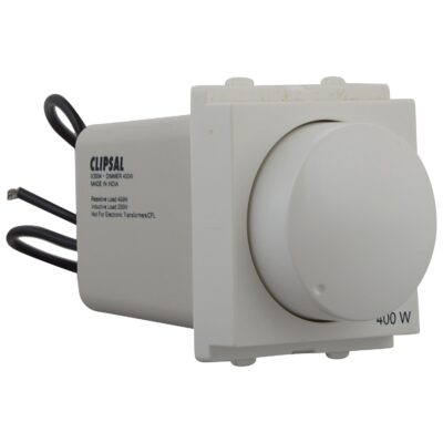 Schneider Electric Polycarbonate Opale Fan Step Regulator X3200 (White), Standard, Push Button