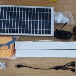 AgniSolar Home Lighting Kit 5: Efficient Solar Light for Home, Outdoor, Camping. Easy Installation-USB Charging-Waterproof 8W Panel-Portable-Durable-Energy-Saving-Bright-Affordable. Charges in a Day!