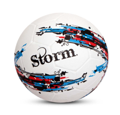 Nivia Storm Size 5 Rubber Football White Training & Match Ball
